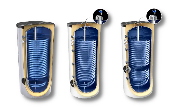 Wärmepumpenspeicher Hochleistungsspeicher Serie HWS - Warmwasserspeicher