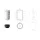 120L SHWT® EPS Edelstahl Pufferspeicher / Warmwasserspeicher 8 Bar - WP R290 ready