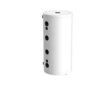 160L SHWT® EPS Edelstahl Pufferspeicher / Warmwasserspeicher 8 Bar - WP R290 ready
