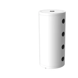 160L SHWT® EPS Edelstahl Pufferspeicher / Warmwasserspeicher 8 Bar - WP R290 ready