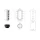 160L SHWT® EPS Edelstahl Pufferspeicher / Warmwasserspeicher 8 Bar - WP R290 ready