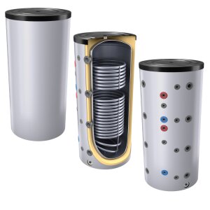 500 Liter Pufferspeicher mit 2 Wärmetauschern inkl....