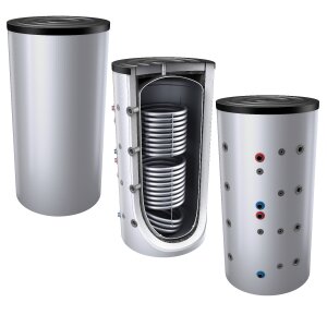 800 Liter Pufferspeicher mit 2 Wärmetauschern inkl....