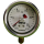 Edelstahl Manometer, NG Ø 63 mm, G1/4", mit Schleppanzeiger, radial - unten inkl. Versand