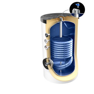 Neue Generation 160 Liter Warmwasserspeicher, mit 1...