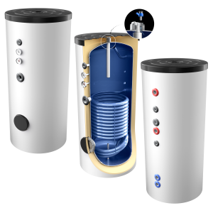 Neue Generation 300 Liter Warmwasserspeicher, mit 1...