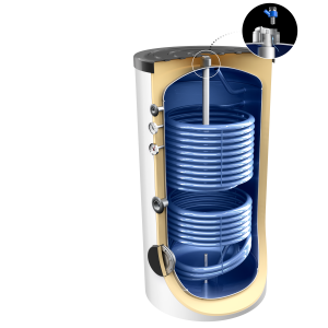 Neue Generation 400 Liter Solar-, Warmwasserspeicher, mit...