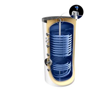 400 L Warmwasserspeicher für Wärmepumpen - zwei...