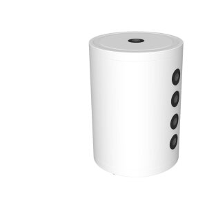 95 L Wärmepumpen-Pufferspeicher, wandhängend oder bodenstehend, mit Isolierung und Zubehörteilen. inkl. Versand