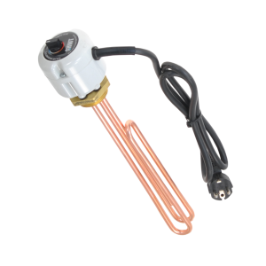 2,5kW 230V Kupfer Elektroheizstab. Heizelement mit Kabel...